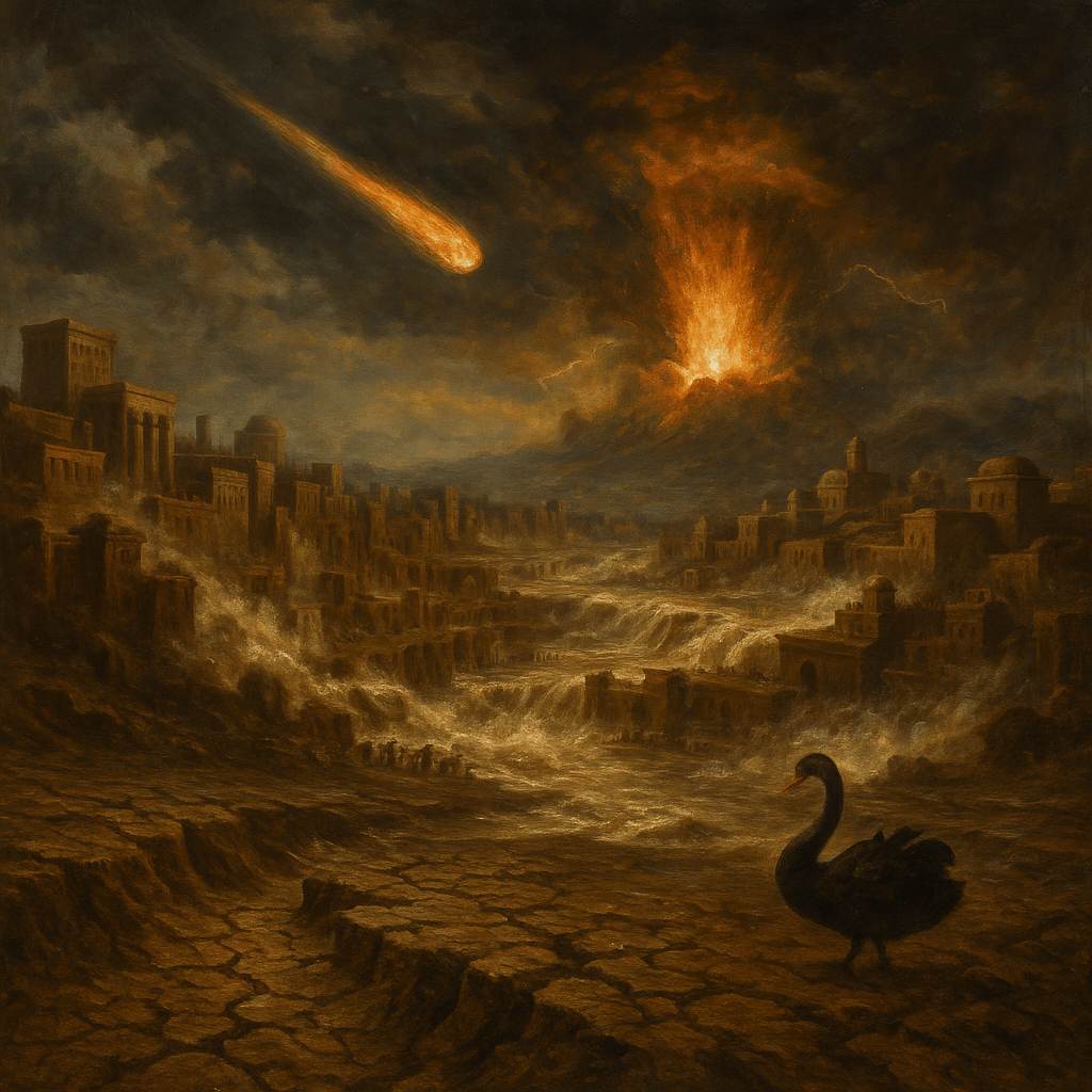 Cataclysms of Antiquity: Unraveling the Black Swan Events of Ancient History